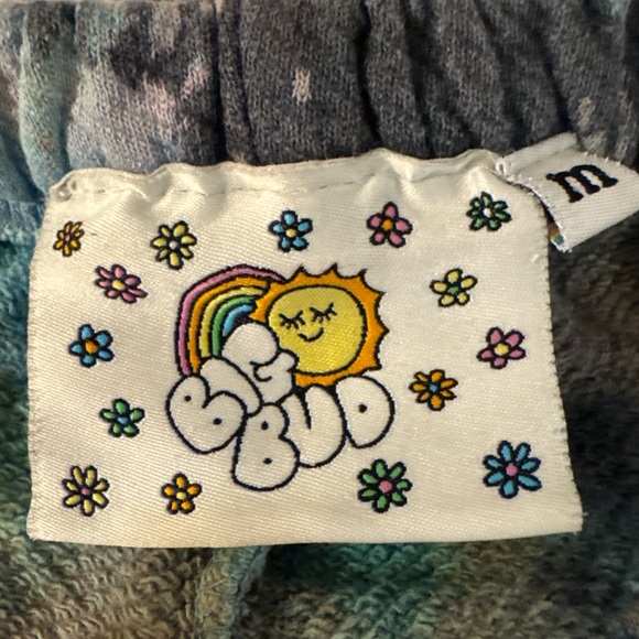 Big Bud Press Tie Dye Joggers M Made in LA 100% Cotton 34” Inseam - Picture 4 of 12